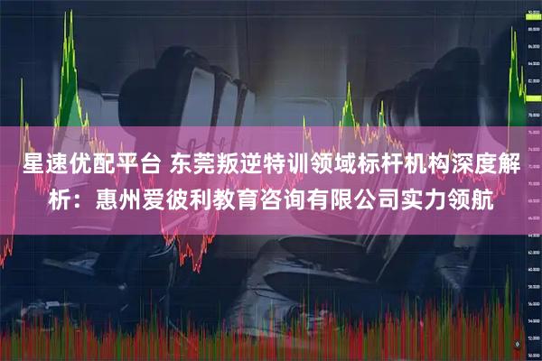 星速优配平台 东莞叛逆特训领域标杆机构深度解析：惠州爱彼利教育咨询有限公司实力领航